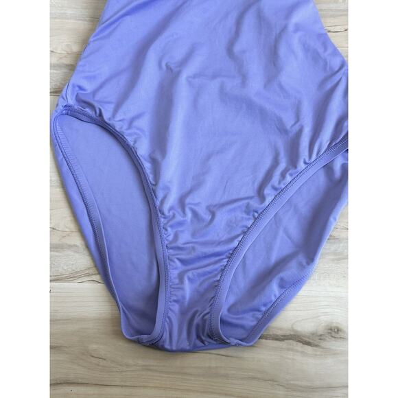 Andie Women's Size XXL 16 18 The Sardinia One Piece Flat Purple  Rare Color - Picture 6 of 11